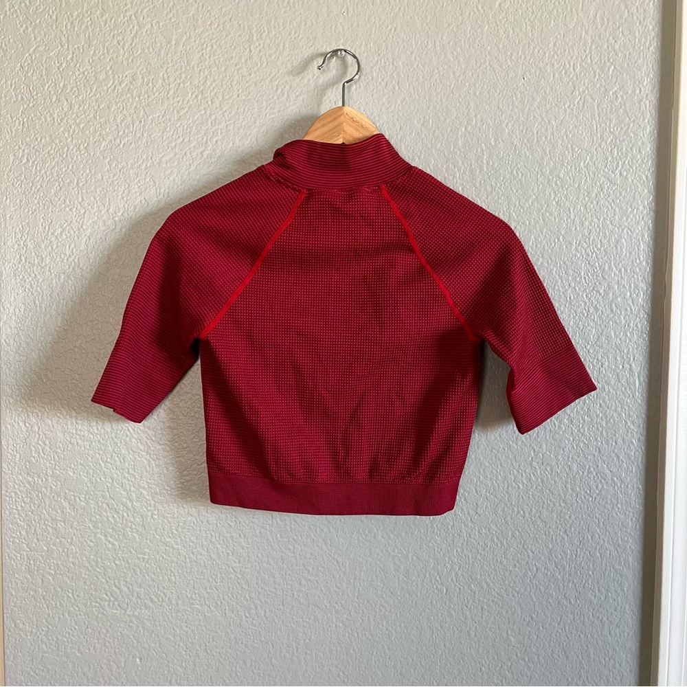 Fabletics Jenny Seamless Cropped Zip Jacket XS - Picture 7 of 8